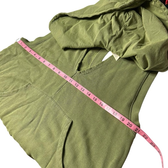 FREE PEOPLE | FP Intimately Hooded Oversized Jumpsuit - Green - Sz Lg - EUC - Picture 7 of 10